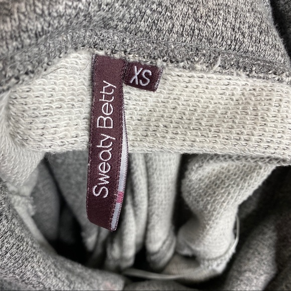 Sweaty Betty Cowl Neck Long Sweatshirt Gray - Picture 12 of 12